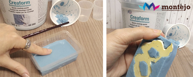 Como hacer moldes de alginato con CREAFORM - Blog de Artesanías Montejo