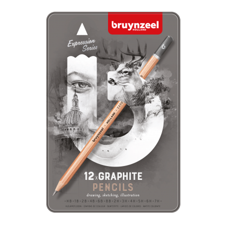 Lápices de Grafito BRUYNZEEL