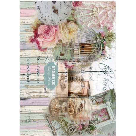 Papel de Arroz SHABBY CHIC