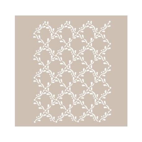 Stencil TEXTURA FLORAL