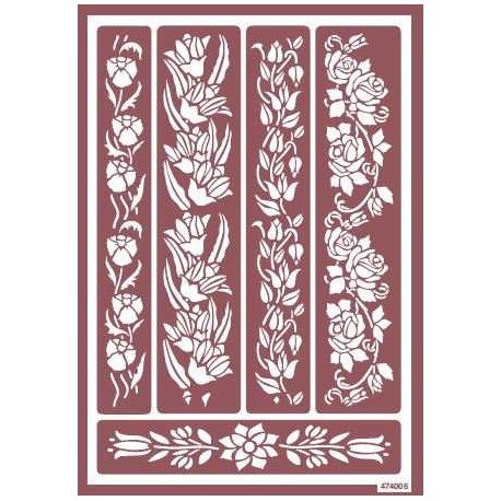 Stencil para ácido modelo 006