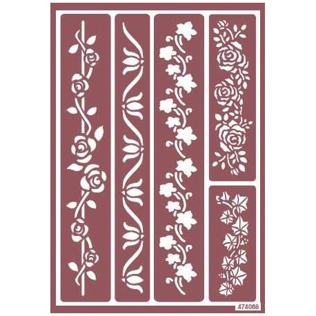 Stencil para ácido modelo 068