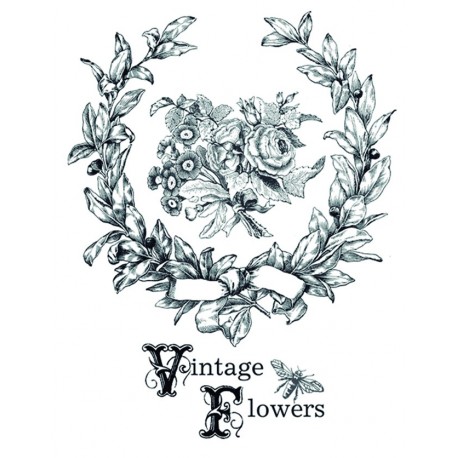 Transfers HOME DECOR vintage Flowers