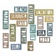 Troquel Thinlits VACATION WORDS