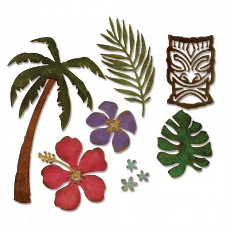 Troquel Thinlits TROPICAL
