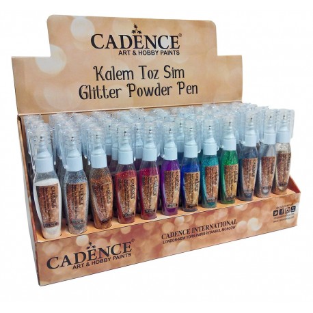 GLITTER POWDER PEN Expositor 