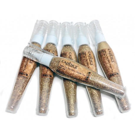 GLITTER POWDER PEN Oro