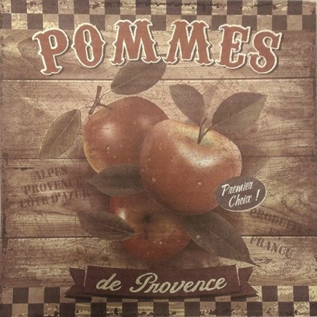 Sublimación POMMES 30x30