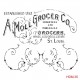 Stencil A MOLL GROCER 25x25cm