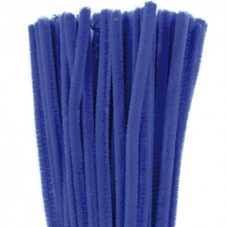 50 Chenillas AZUL MARINO