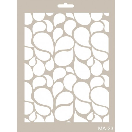 Stencil Mix Media GOTAS