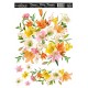 Transfer TELA Flowers 25x35