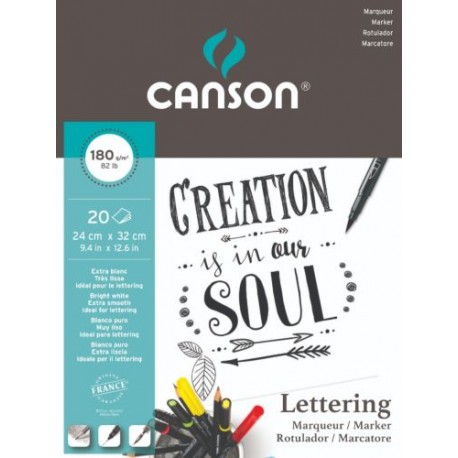Cuaderno Marker Lettering CANSON