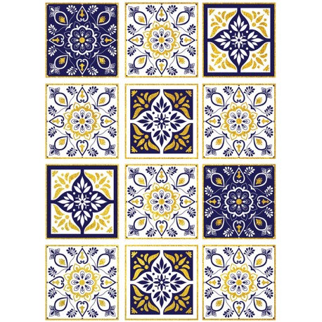 Papel de Arroz Ethnic ORO