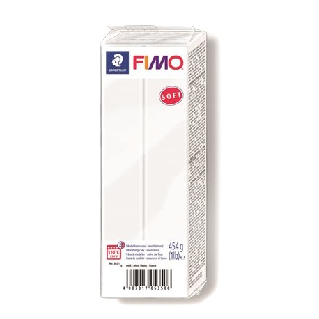 FIMO SOFT 454gr BLANCO Nº 0