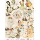 Papel de Arroz VINTAGE CHILDRENS