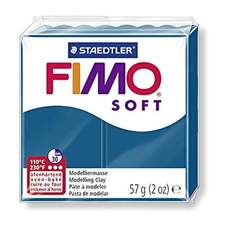 PASTA FIMO SOFT AZUL CALYPSO Nº 31