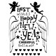 Stencil HAPPY NEW YEAR  21x30