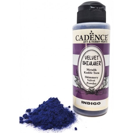 Velvet Shimmer Powder INDIGO Cadence