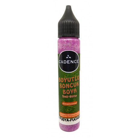Pintura Dimensional GLITTER Fucsia