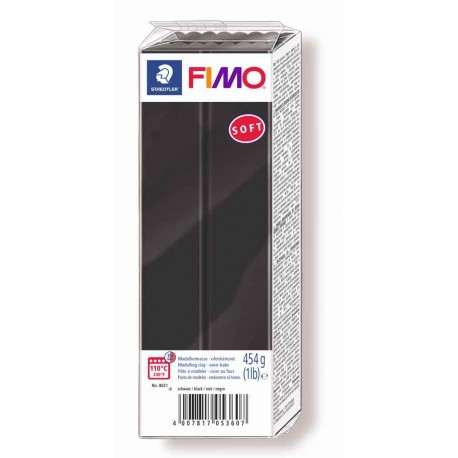 FIMO SOFT 454gr NEGRO Nº 9