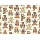 2 Papeles ROSSI Teddy Bears 50x70