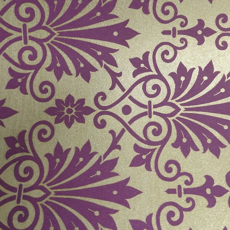 2 Papeles ROSSI Damask Flowers 70x100