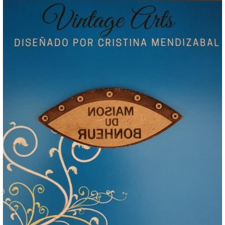 Molde Vintage Art MAISON DU BONHEUR