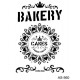 Stencil BAKERY 21x30