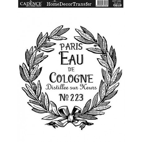 Transfer HOME DECOR  Eau de Cologne