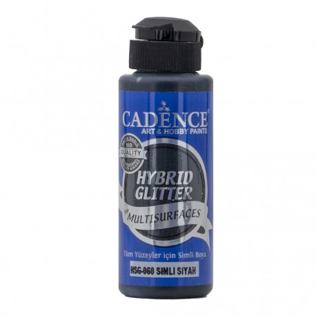 Hybrid GLITTER Black 120ml