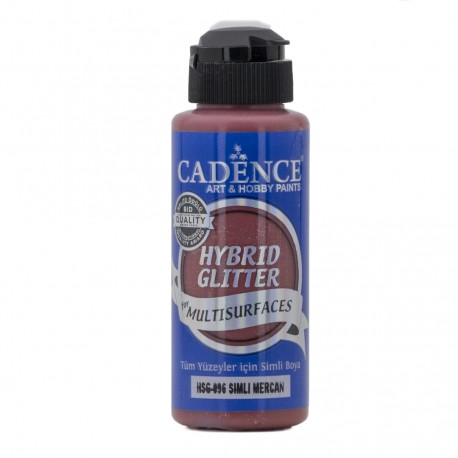 Hybrid GLITTER Coral 120ml