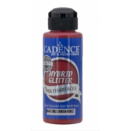 Hybrid GLITTER Crimson Red 120ml