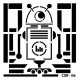 KIDS ROBOT STENCIL SERIES CSR-06 15X15