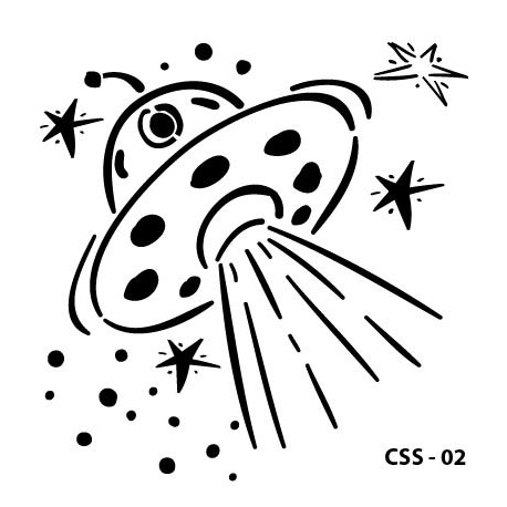 KIDS SPACE STENCIL SERIES CSS-02 15X15