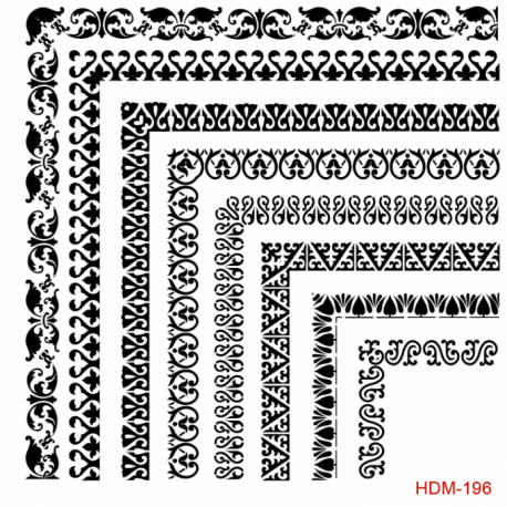 Stencil CADENCE 25X25 cm HDM196