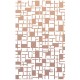 Texture Stencil 5"x8" Crossword