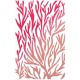 Texture Stencil 5"x8" Corals