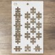 Texture Stencil 5"x8" Puzzle