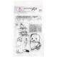 Clear Stamp Set 4"x6" Ermine & Goldfinch