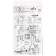 Clear Stamp Set 4"x6" Chemical Reaction