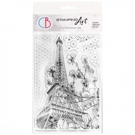Clear Stamp Set 4"x6" Le Magnolia