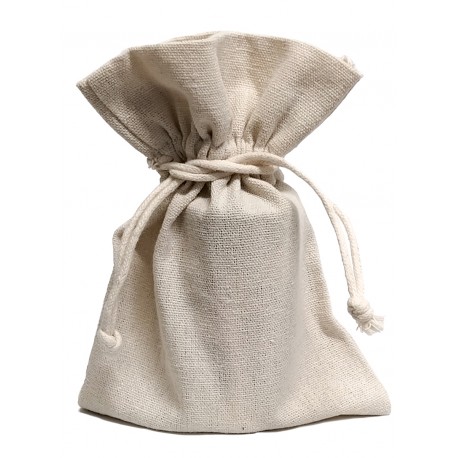 Bolsa algodón deluxe 17x12cm