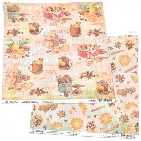 Cinnamon & Co Paper Sheet 12"x12"