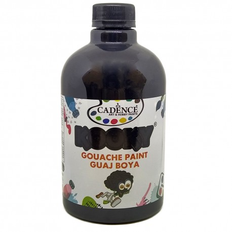 KOOKY Gouache Tempera  500 ML BLACK