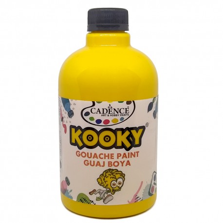 KOOKY Gouache Tempera  500 ML YELLOW