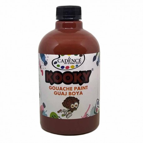 KOOKY Gouache Tempera  500 ML BROWN