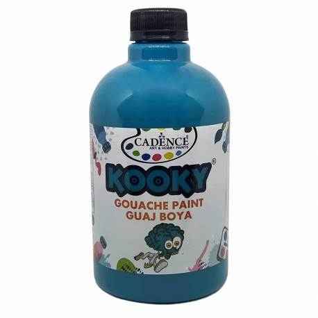 KOOKY Gouache Tempera  500 ML TURQUOISE