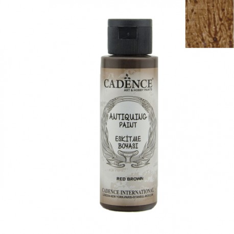 ANTIGUING PAINT 70ml RED BROWN osc.