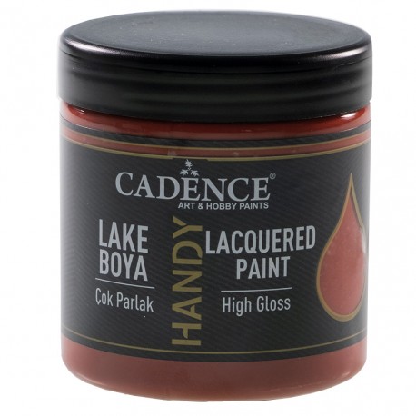 LACQUERED PAINT 250 ml TILE RED